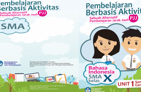Buku Pembelajaran Berbasis Aktivitas Bahasa Indonesia Kelas 10 SMA MA
