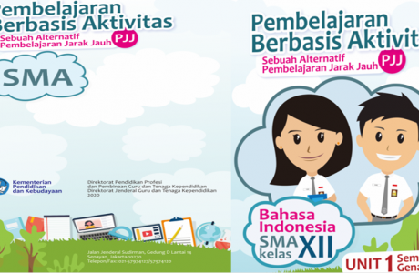 Buku Pembelajaran Berbasis Aktivitas Bahasa Indonesia Kelas 12 SMA MA