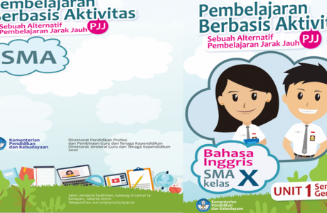 Buku Pembelajaran Berbasis Aktivitas Bahasa Inggris Kelas 10 SMA MA - Sebuah Alternatif PJJ