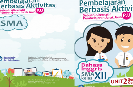 Buku Pembelajaran Berbasis Aktivitas Bahasa Inggris Kelas 12 SMA MA - Sebuah Alternatif PJJ