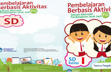 Buku Pembelajaran Berbasis Aktivitas Kelas 1 Tema 5 - Sebuah Alternatif PJJ