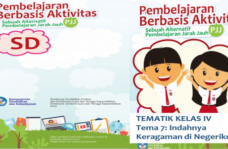 Buku Pembelajaran Berbasis Aktivitas Kelas 4 Tema 7 - Sebuah Alternatif PJJ