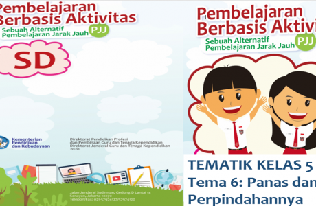 Buku Pembelajaran Berbasis Aktivitas Kelas 5 Tema 6 - Sebuah Alternatif PJJ