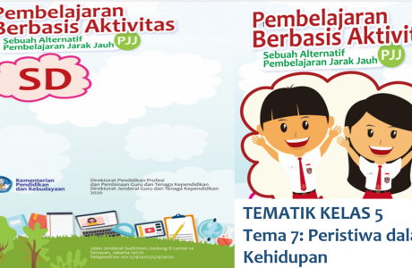 Buku Pembelajaran Berbasis Aktivitas Kelas 5 Tema 7 - Sebuah Alternatif PJJ