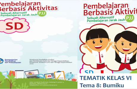 Buku Pembelajaran Berbasis Aktivitas Kelas 6 Tema 8 - Sebuah Alternatif PJJ