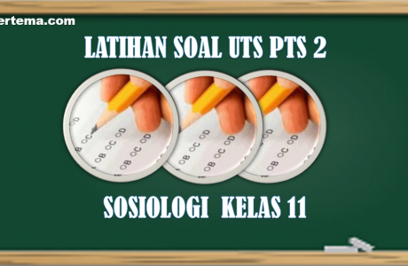 Latihan Soal UTS PTS Semester 2 Sosiologi Kelas 11
