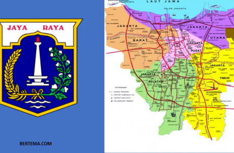 Daftar Kabupaten Kota Provinsi DKI Jakarta dengan Ibu Kota dan Dasar Penetapannya