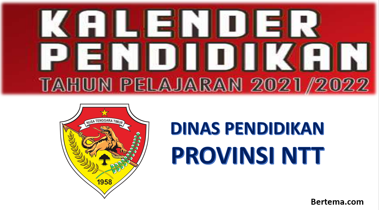 Kaldik Provinsi NTT 2021-2022 Kalender Pendidikan - Bertema.com