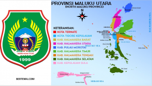 Daftar Kabupaten Kota Provinsi Maluku Utara dengan Ibu Kota dan Dasar Penetapannya