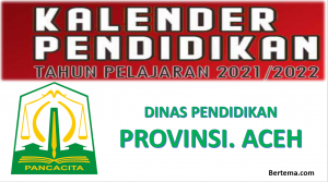 Kaldik Provinsi Aceh 2021 2022