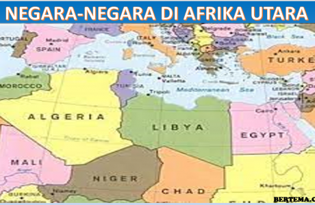 Negara-Negara di Afrika Utara, Lengkap dengan Ibukota dan Luasnya
