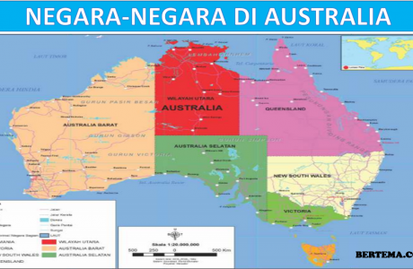 Daftar Negara Bagian di Australia, Lengkap dengan Ibukota dan Luasnya