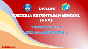 Contoh KKM Tematik Kelas 2 Semester 1 Kurikulum 2013