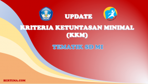 Contoh KKM Tematik Kelas 1, 2, 3, 4, 5, 6 Kurikulum 2013