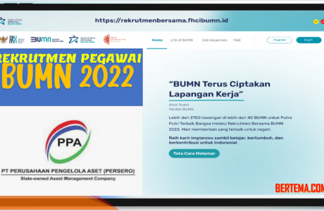 Rekrutmen Pegawai Perusahaan Pengelola Aset Persero BUMN 2022