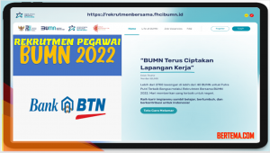 Rekrutmen Pegawai BTN Persero
