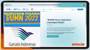 Rekrutmen Pegawai Garuda Indonesia Persero BUMN 2022