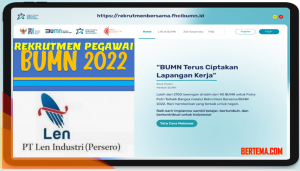 Rekrutmen Pegawai LEN Industri Persero BUMN 2022
