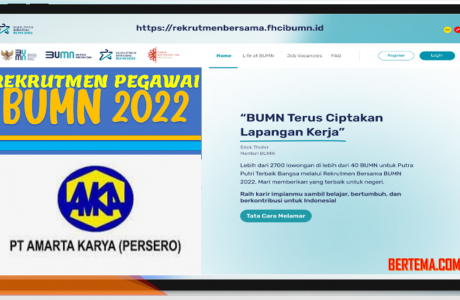 Rekrutmen Pegawai Amarta Karya Persero BUMN 2022