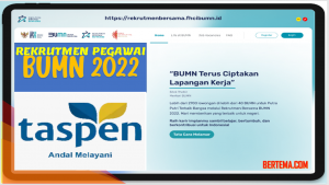 Rekrutmen Pegawai Taspen Persero BUMN 2022