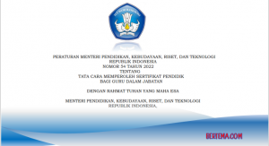 Tata Cara Memperoleh Sertifikat Pendidik